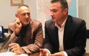 Народните представители от ГЕРБ Бургас Любен Дилов Жечо Станков и Деница