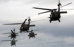 американски бойни вертолети прелетяха българия