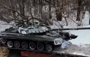 руски танкове бронетранспортьори закъсаха свърши горивото видео