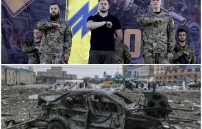 горещо фронта азов десен сектор пускат жителите мариупол хуманитарния коридор