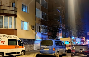 пожар лумна жилищна сграда в столичния квартал гео милев снимки