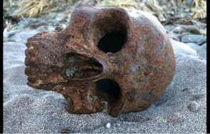 зловеща находка откриха детски череп улица царево