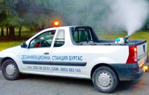 бургас започва пръска комари кърлежи парковете график