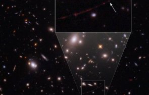 хъбъл засне отдалечената звезда откривана