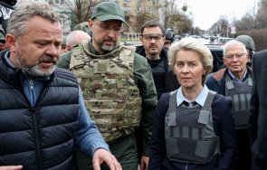 урсула фон дер лайен посети буча видео