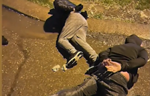 акция арестуваха паяка трима негови авери гонка полицията софия снимки