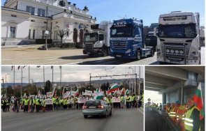 писна пътни блокади протест строителните фирми цялата страна