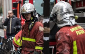 руска църква изгоря париж разследват умисъл