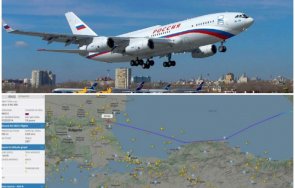 изненада руски правителствен самолет навлезе въздушното пространство българия карта