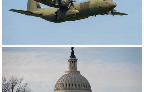 извънредна ситуация парашутисти евакуираха капитолия видео снимки