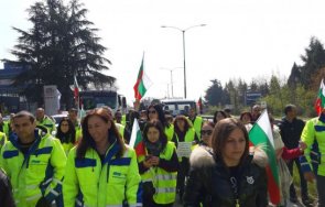 блокади пътните строители блокираха магистралите варна бургас
