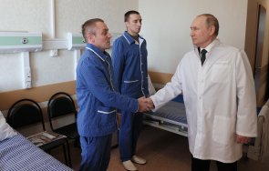 путин посети болницата ранени украйна руски войници