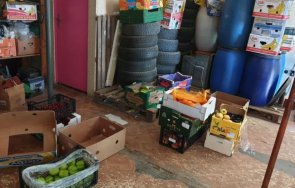 спецакция предотвратиха продажбата тон хранителни продукти софия снимки