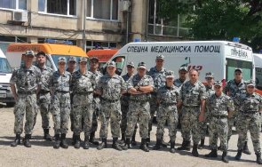 резервисти нву васил левски  спасиха човек пострадал катастрофа