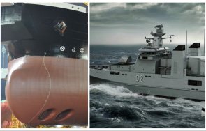 започнаха строят храбри първия двата патрулни кораба вмс