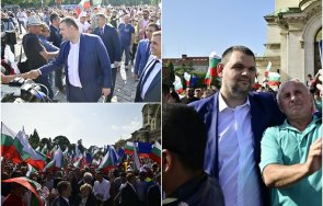 извънредно пик мощен протест режима киро пеевски сред хората живо