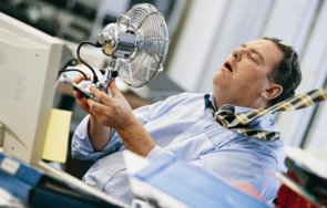 бона глоба шефът осигури климатик жегите