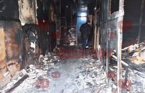 жена изгоря жива къщата айтос