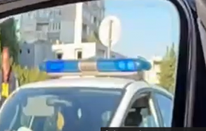 първо пик тежко меле столичен булевард съмнителна кола хвърчат патрулки линейки видео