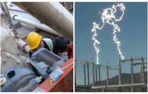 волтова дъга удари работник опасност живота