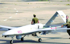 байрактар беше тотално издухан украинското небе