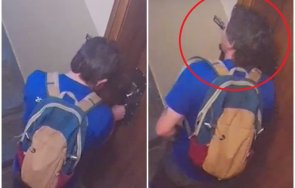 нагла кражба софия мъж отключи врата подръчни материали нахлу апартамент