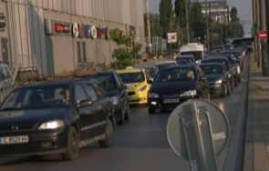 тапи задръствания заради ремонта тунела квартал люлин