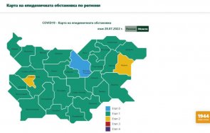 covid картата българия заболеваемостта мина 300 100 хиляди