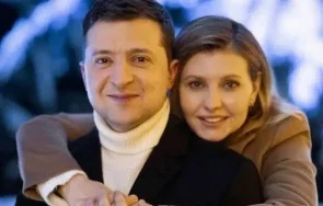 зеленски съпругата елена позираха фотосесия списание vogue