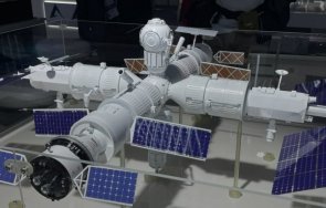 роскосмос показа пръв път макет руската орбитална станция снимки