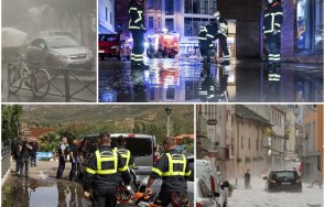 загинали бурите италия франция австрия дъждовете идват насам видео