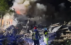 русия удари ракети общежитие хора увреждания харков жертвите седем ранени