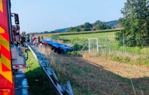 поредна катастрофа сръбски автобус загина шофьорът