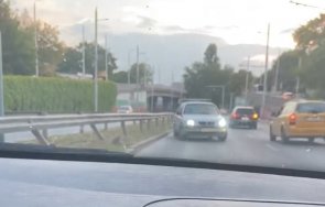 шофьор сътвори хаос коматевския възел пловдив тръгна трафика