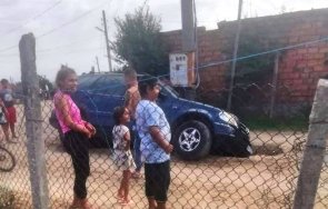 карък джип мерцедес пропадна трап циганската махала монтана