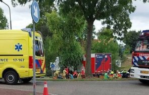 камион вряза компания барбекю нидерландия жертви видео