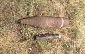 сапьори унищожиха силно корозирал танков снаряд шивачево снимка