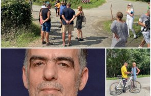 зелен октопод синеморец бунт пишман еколога тома белев гневни протестиращи гонят псувни кандидат депутат снимки