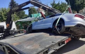 вижте плевенски паяк потроши лъскаво ауди снимки