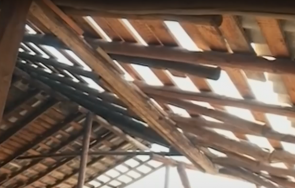 бурята родопите отнесени покриви къщи активизирало свлачище бачковския манастир