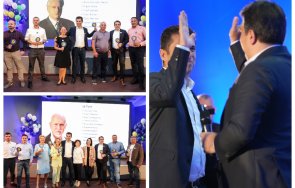 гореща интрига пик бойко рашков николай събев появиха рождения ден промяната отцепниците слави позират гордо представянето листите снимки