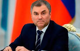 председателят руската дума западът иска носи отговорност поражението украйна