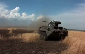 фронта показаха зрелищни кадри бой руски бтр 82а американски м113 украйна видео