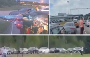 преселение километрични опашки границите руснаците напускат страната путин видео