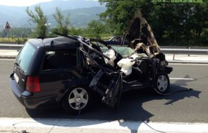 последните минути автомобил катастрофира хемус тежко пострадал