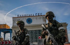 руските власти херсонска област бият тревога украинските сили искат разрушат бента каховската вец