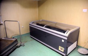 моргата бургас косъм зараза тъпчат трупове мигранти фризери сладолед снимки