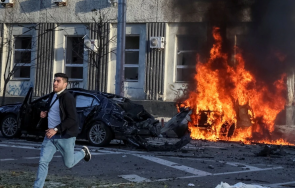 въздушна атака многобройни експлозии киев дронове камикадзе