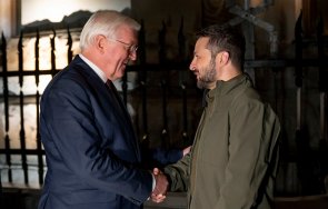 въздушна тревога украйна германският президент скри бомбоубежище