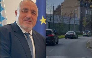 ексклузивно пик борисов специална охрана германските служби виже какъв ескорт вози видео